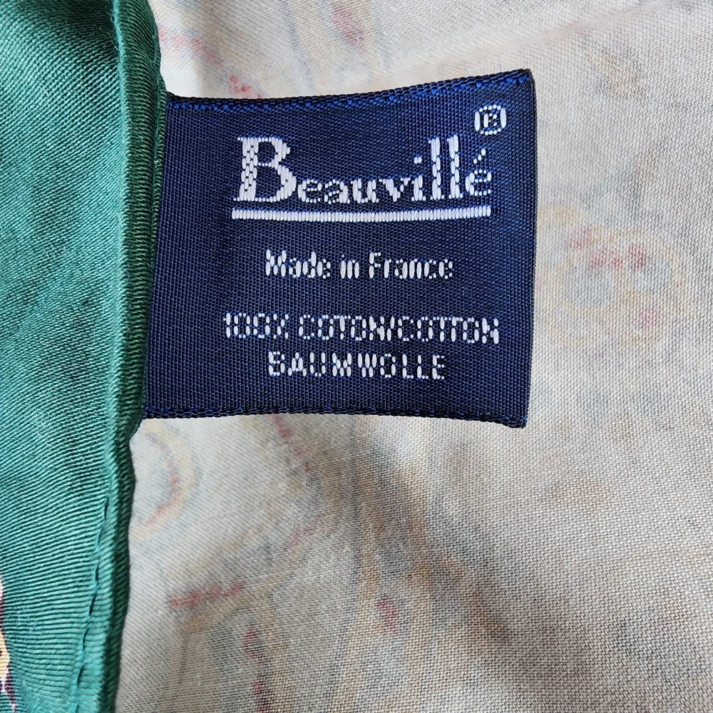 Vintage Beauville France Tablecloth 64
